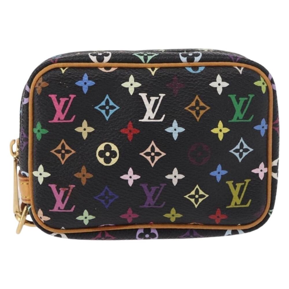 Louis Vuitton Monogram Multicolor Trousse Wapity Pouch Black